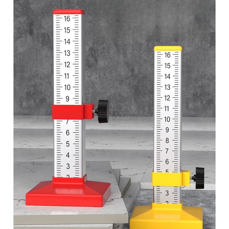 Workshop Measuring Tools - Penggaris ketinggian sama, alat stik ubin