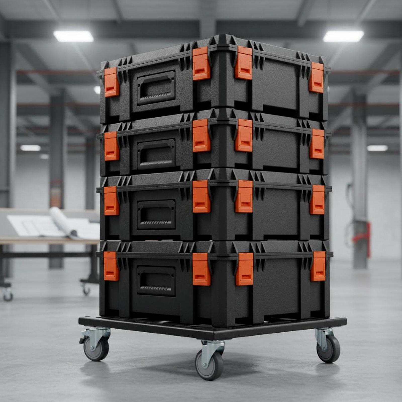 Workshop Tools Organizer - Troli Organizer Perkakas Beroda dengan Platform