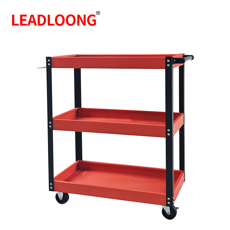 Workshop Tools Shelf - LEADLOONG bangku perbaikan mobil, keranjang alat