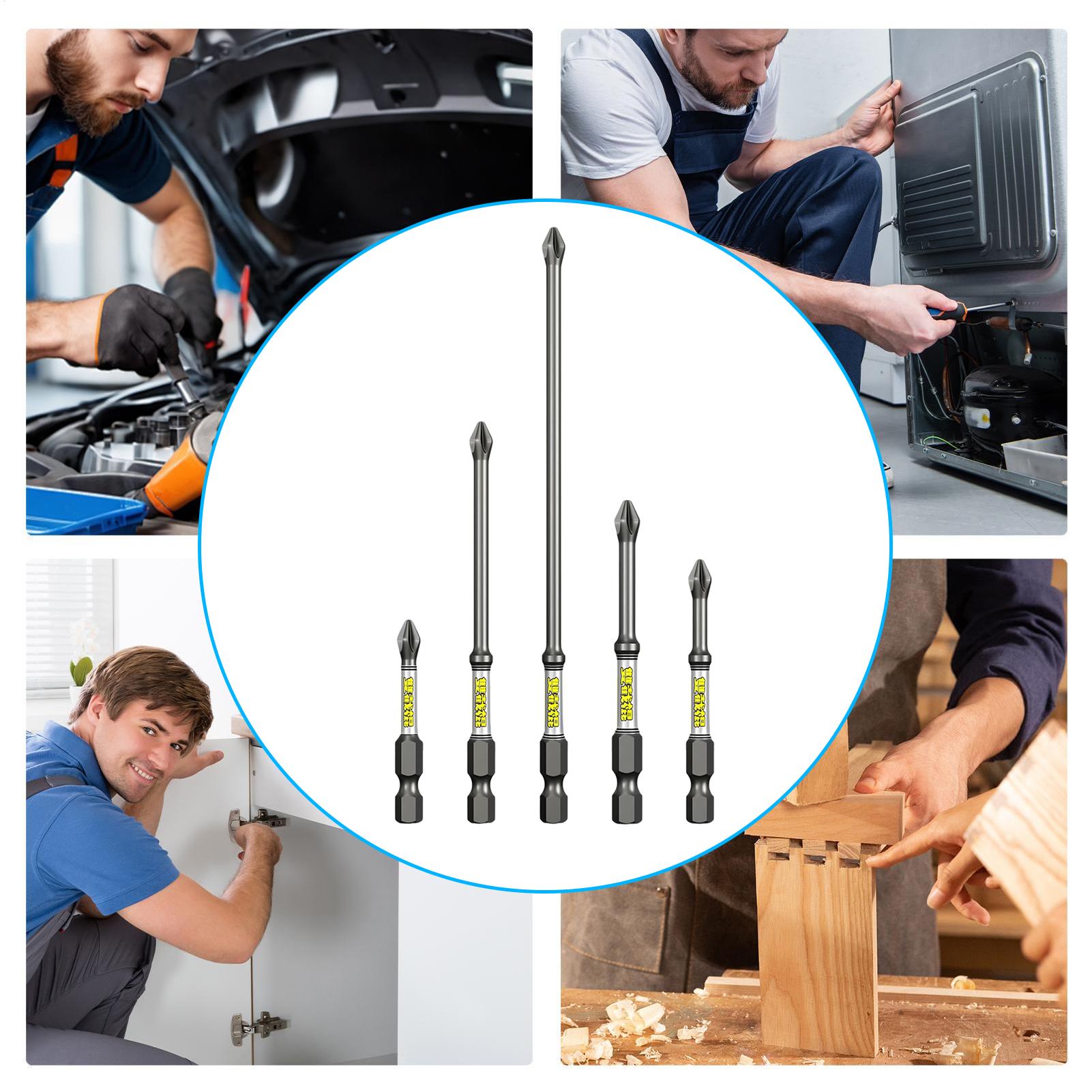 Set Mata Bor Obeng 5 Buah, Set - Tools Of Workshop ulasan dan harga