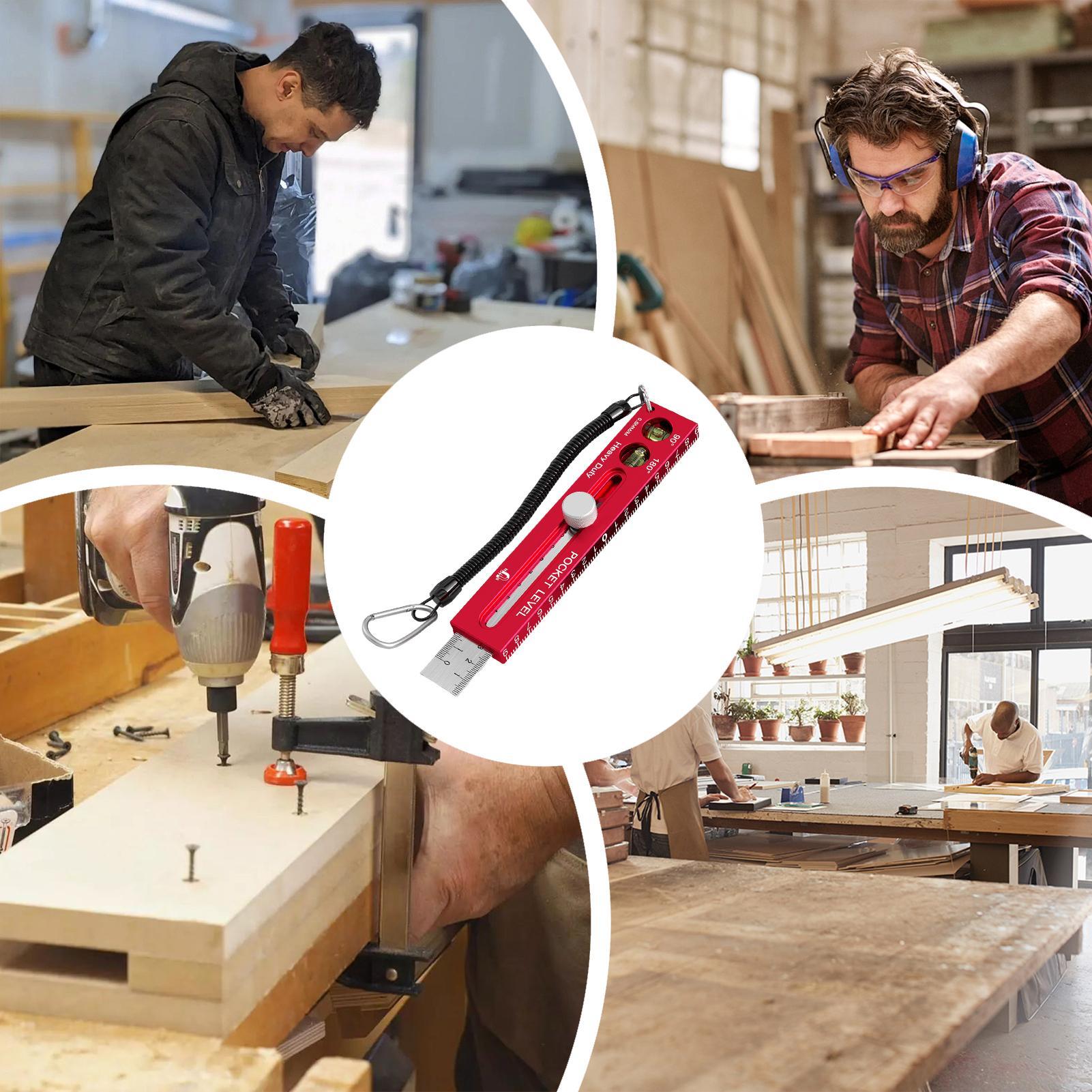 Penggaris Kayu Magnetik dari A - Workshop Marking Tools ulasan dan harga
