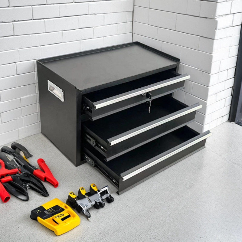 Kabinet Alat Meja Besi Serbagu - Workshop Tools Uses ulasan dan harga
