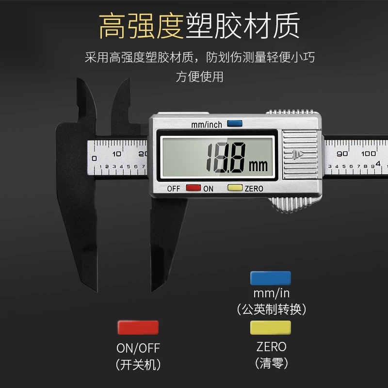 150MM Baterai Tato Alis Pengga - Workshop Measuring Tools ulasan dan harga