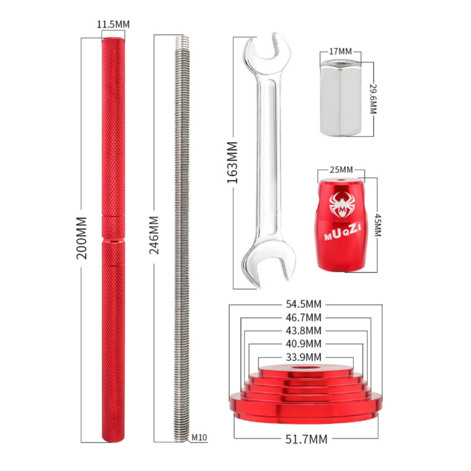 Set Alat Press Bearing Sepeda  - Tools Of Workshop ulasan dan harga