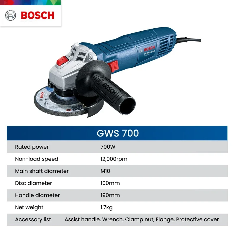 Bosch GWS 700 Mesin Gerinda Su - Workshop Tools And Equipment ulasan dan harga