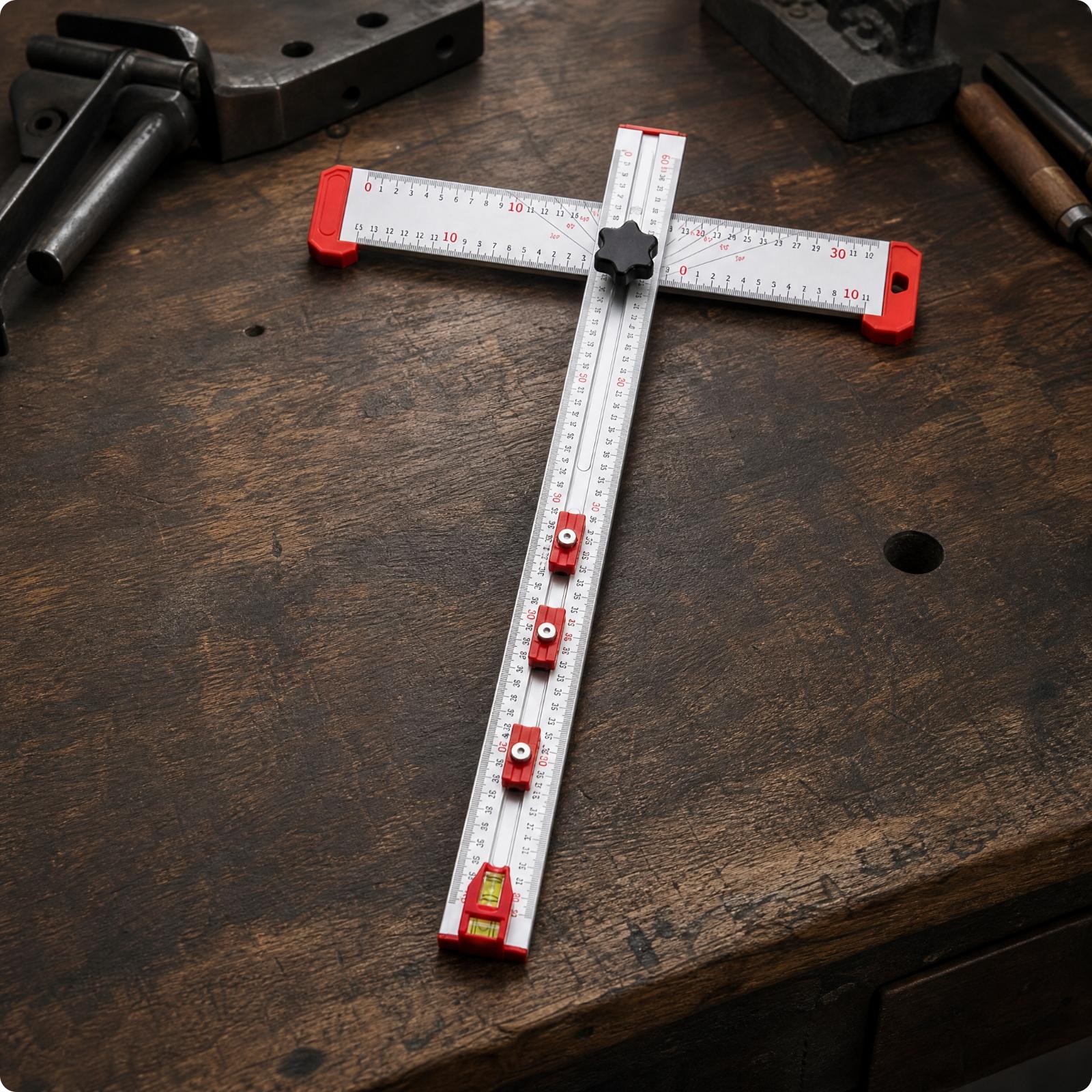 Penggaris T Multifungsi dari P - Workshop Marking Tools ulasan dan harga