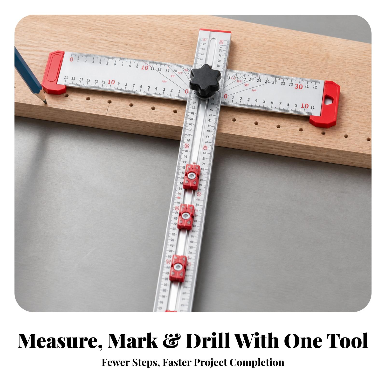 Penggaris T Multifungsi dari P - Workshop Marking Tools ulasan dan harga