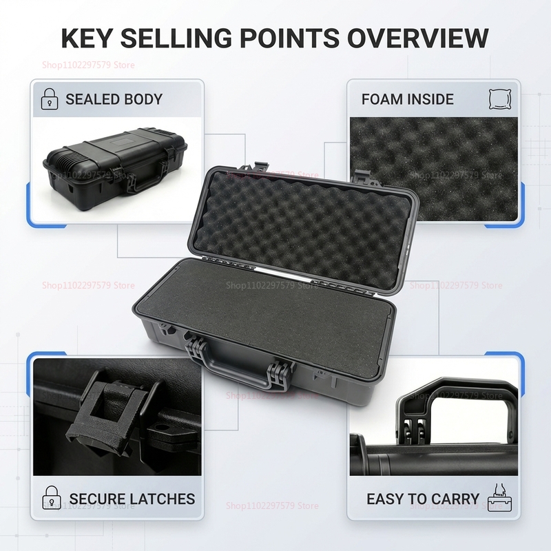 Kotak Peralatan Portabel Tahan - Workshop Tools Uses ulasan dan harga