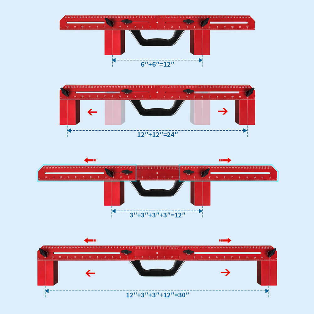 1Set Alat Pembuat Bingkai, Ala - Workshop Measuring Tools ulasan dan harga