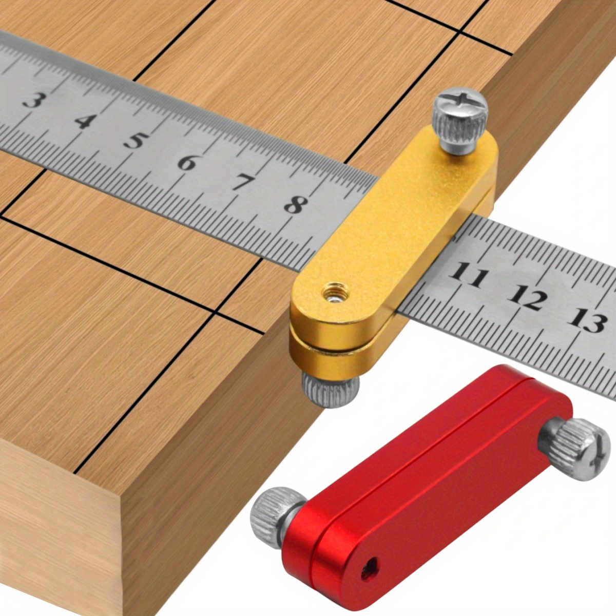 Pengukur posisi penggaris, bat - Workshop Measuring Tools ulasan dan harga
